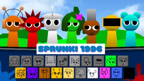 Sprunki 1996 game image